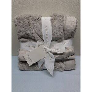 Saranoni Storm Cloud Luxury Large Blanket. 30" x 40" Baby Receiving